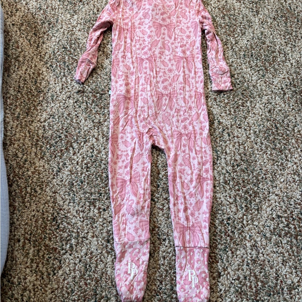 Posh Peanut Pink convertible One Piece zippy